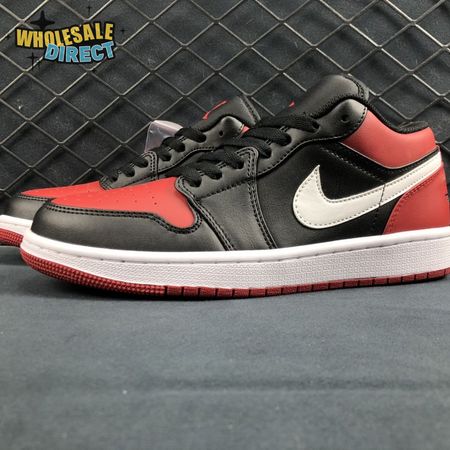 Jordan 1 Low Alternate Bred Toe 553558-066 Unisex