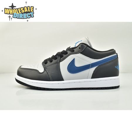Jordan 1 Low Anthracite Industrial Blue Unisex