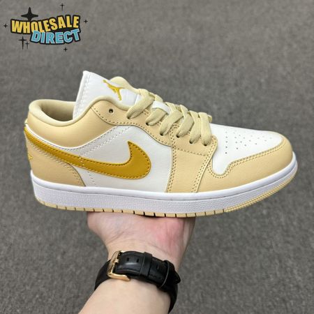 Jordan 1 Low Sail Yellow Ochre DC0774-170 Unisex