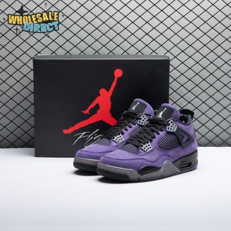 Air jordan 4 x Travis Scott Purple Unisex