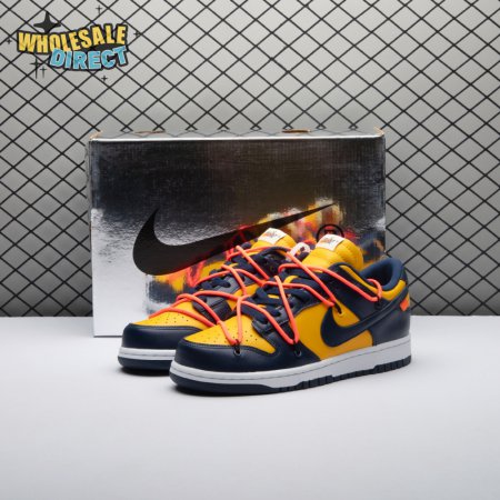 Off-White x Dunk Low 'University Gold' Unisex