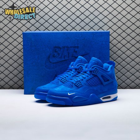 Jordan 4 x Nigel Sylvester Brick by Brick Blue Unisex