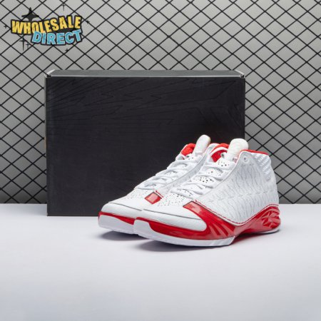 Jordan 23 White Varsity Red 318376-161 Men's