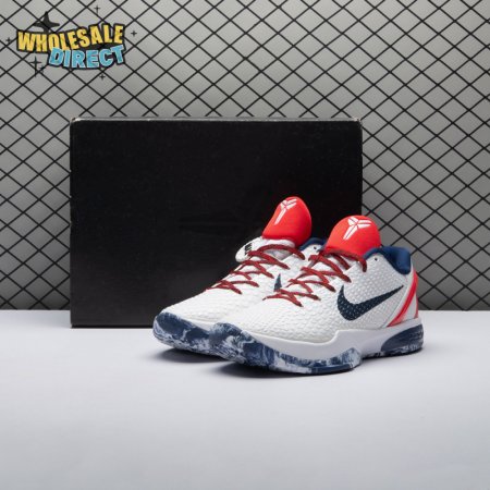 Nike Kobe 6 White Red CW2190-101 Men's