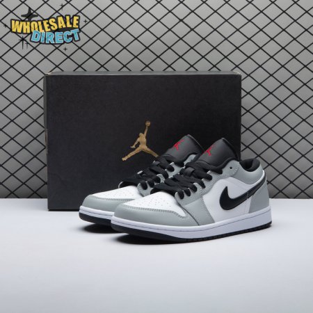 Jordan 1 Low Light Smoke Grey 553558-030 Unisex