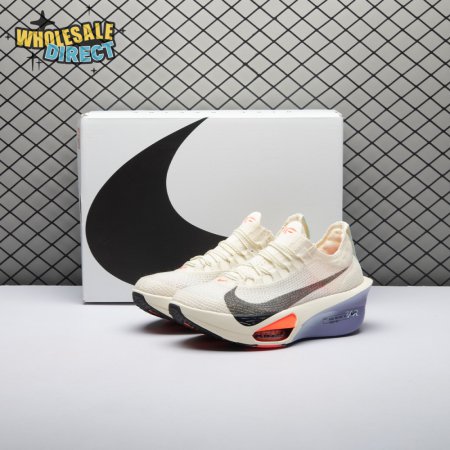 Nike Air Zoom Alphafly Next% 3 Coconut Milk Dusty Amethyst Glacier Blue Off Noir FD8315-101 Unisex