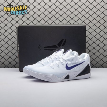 Nike Kobe 9 Elite Low EM Protro White Court Purple IH1401-100 Unisex
