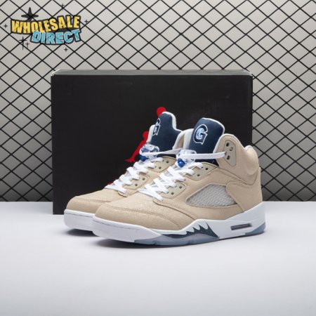 Air Jordan 5 Georgetown Hoyas PE HQ7978-005 Men's