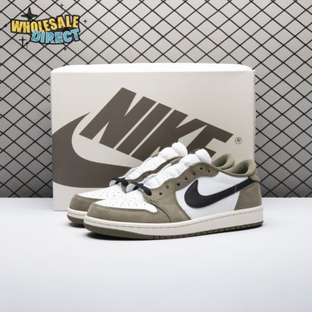 Jordan 1 Retro Low OG Medium Olive HQ6998-200 Unisex