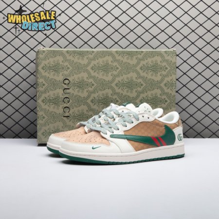 Travis Scott x Air Jordan 1 Low QW5088-206 Unisex