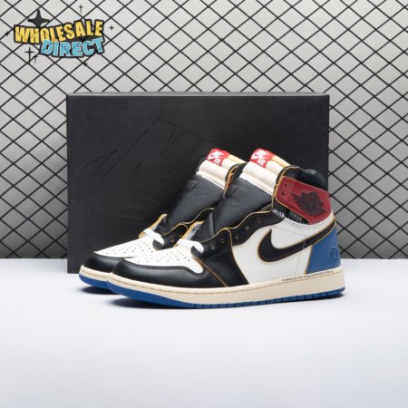 Jordan 1 Retro High OG SP Fragment x Union LA Varsity Red Sport Royal IO7847-002 Unisex