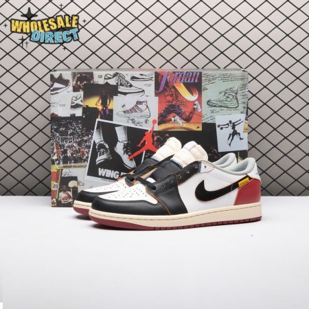 Air Jordan 1 Retro Low Fragment Design x Union LA HQ6998-106 Unisex