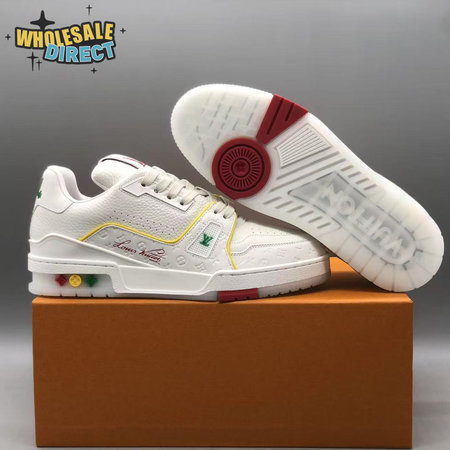 Trainer White and Yellow