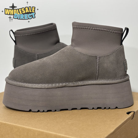 UGG Classic Mini Dipper Boot Grey