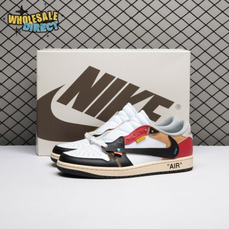 Travis Scott x OFF-WHITE x Air Jordan 1 XZ6868-005 Unisex
