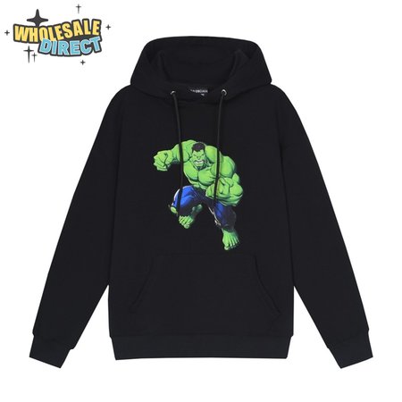 Balenciaga The Hulk Hoodie (B13) Black