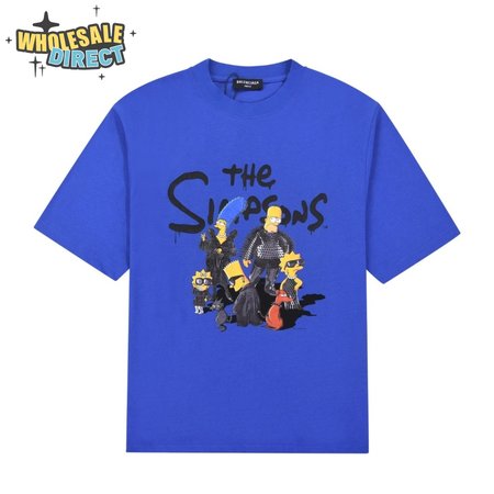 Balenciaga The Simpsons T-Shirt (B50) Blue