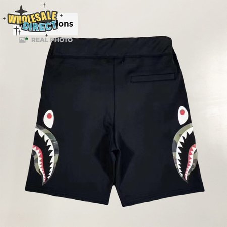 Bape Side Shark Sweat Shorts