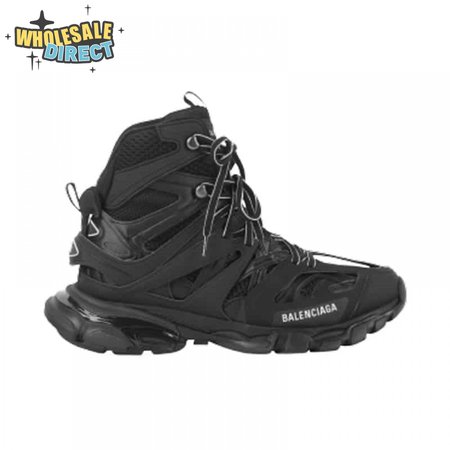 MEN'S TRACK HIKE TRAINERS IN BLACK - BB168