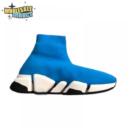 BALENCIAGA SPEED 2.0 SNEAKER IN BLUE - BB147