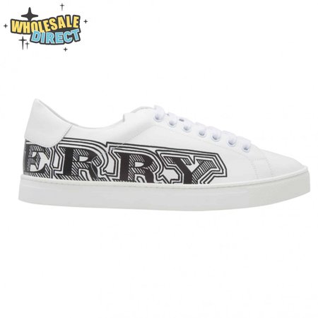 BURBERRY LEATHER SNEAKERS - BBR8