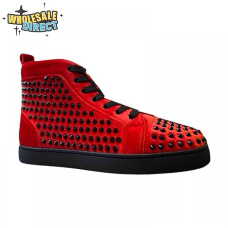 CHRISTIAN LOUBOUTIN HIGH TOP SNEAKER - CL123