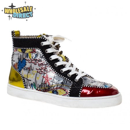 CHRISTIAN LOUBOUTIN HIGH TOP SNEAKER - CL68