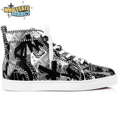 CHRISTIAN LOUBOUTIN HIGH TOP SNEAKER - CL30