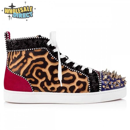 CHRISTIAN LOUBOUTIN HIGH TOP SNEAKER - CL25