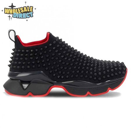 CHRISTIAN LOUBOUTIN SPIKE SOCK SNEAKER - CL52