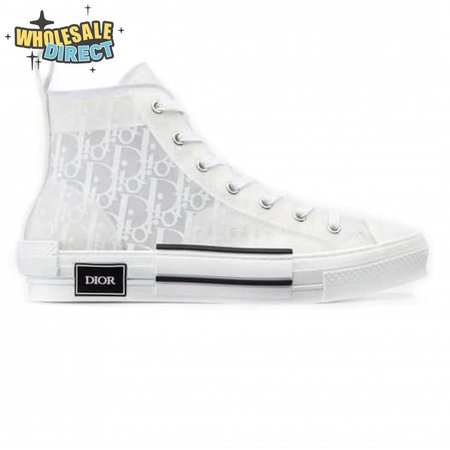 DIOR LIMITED EDITION "B23" HIGH-TOP DIOR OBLIQUE SNEAKER- CD15