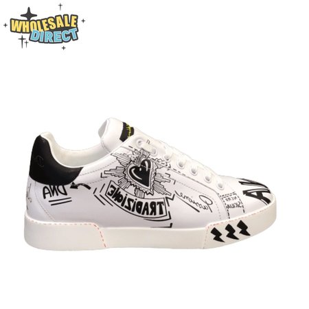 DOLCE & GABBANA CALFSKIN NAPPA PORTOFINO SNEAKERS - DG29