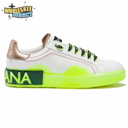 DOLCE & GABBANA PORTOFINO MELT SNEAKERS IN PRINTED NAPPA CALFSKIN - DG17