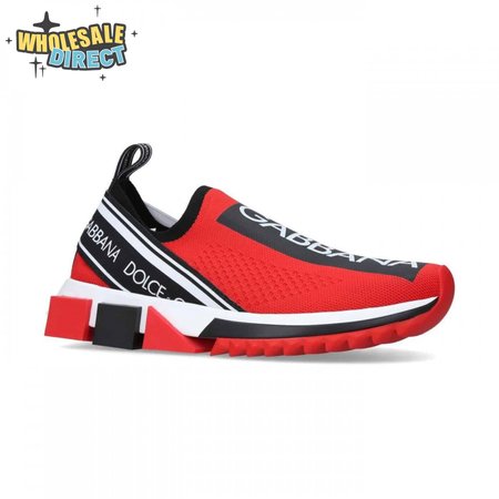 DOLCE & GABBANA STRETCH MESH SORRENTO SNEAKERS WITH LOGO - DG49