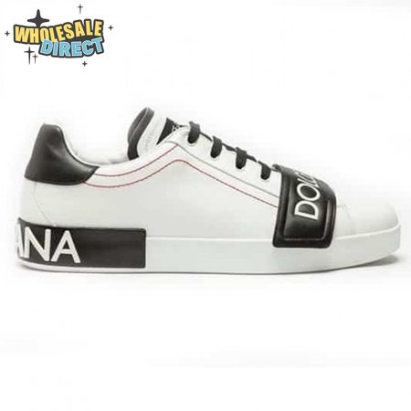 DOLCE & GABBANA UNISEX SHOES PORTOFINO SNEAKERS IN NAPPA CALFSKIN - DG24