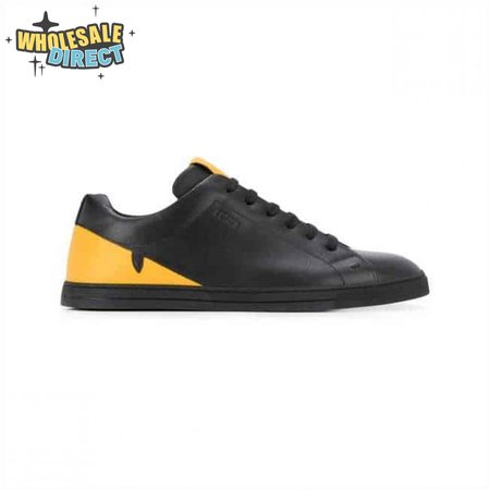 FENDI CORNER BUGS LOW-TOP SNEAKERS - FD08
