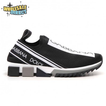 DOLCE & GABBANA STRETCH MESH SORRENTO SNEAKERS WITH LOGO - DG46