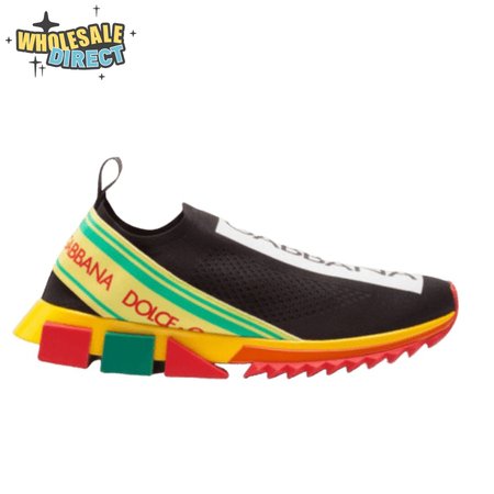 DOLCE & GABBANA STRETCH MESH SORRENTO SNEAKERS WITH LOGO - DG47