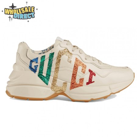 GUCCI RHYTON GLITTER SNEAKER