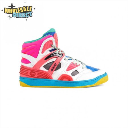 GUCCI BASKET SNEAKERS WHITE DEMETRA - GC069