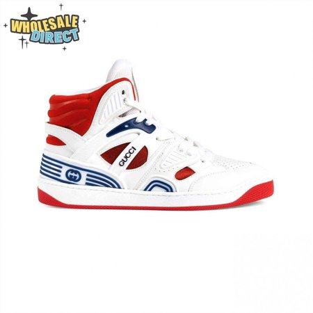 GUCCI BASKET SNEAKERS WHITE DEMETRA - GC068