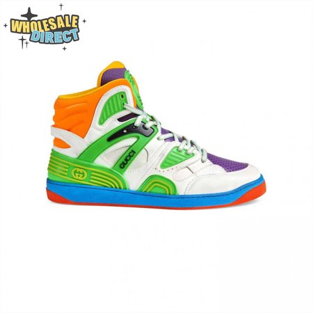 GUCCI BASKET SNEAKERS WHITE DEMETRA - GC067