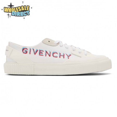 GIVENCHY WHITE SIGNATURE LIGHT TENNIS SNEAKER - GVC41