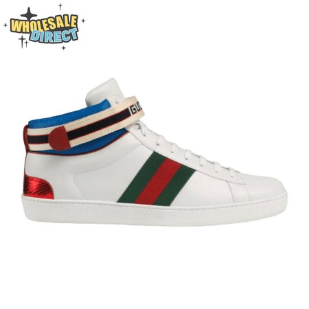 GUCCI STRIPE ACE HIGH-TOP SNEAKER - GC51