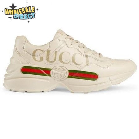 GUCCI RHYTON LEATHER SNEAKER - GC55