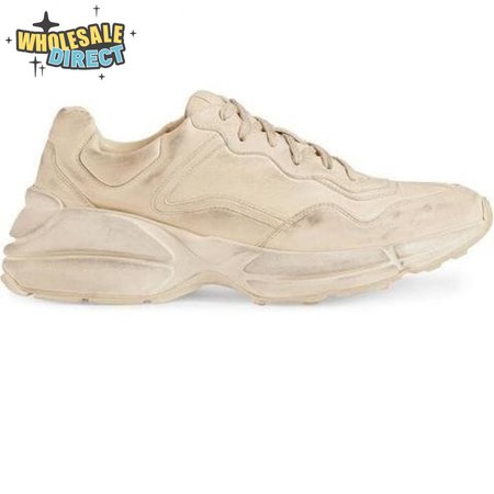 GUCCI RHYTON LEATHER SNEAKER - GC57