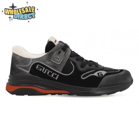 GUCCI ULTRAPACE G-LINE SUEDE & MESH SNEAKERS - GC118