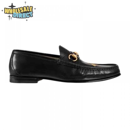 GUCCI LEATHER LOAFER WITH BEE - LDG009