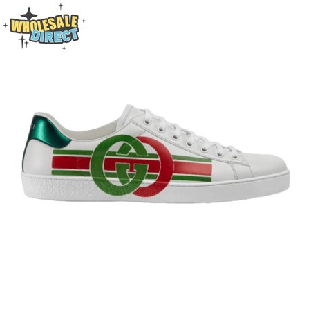 GUCCI MEN'S ACE SNEAKER WITH INTERLOCKING G - GC8