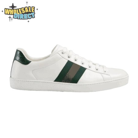 GUCCI ACE LEATHER SNEAKER - GC34